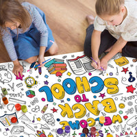 OHOME Halloween Giant Coloring Poster/Tablecloth-Halloween Crafts - Back to School - image 4