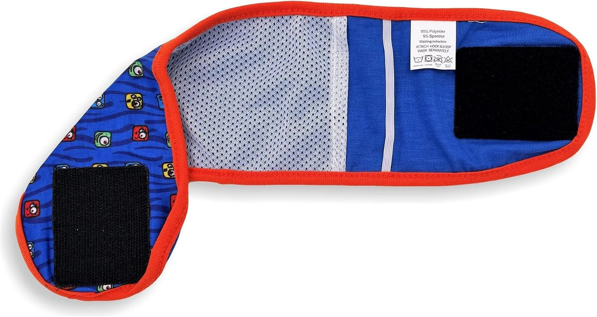 Pack of 3 Dog Belly Band Puppy Diapers Male Boy Belly Wrap Reusable - S: Waist 11" - 13" / Pack of 3 - Orange Trim - image 3