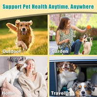 Dog Ear Cleaner Wipes Grooming Kit Care for Dogs & Cats Pet Ear Relief Gently Remove Ear Wax Debris and Smelly 50 Pcs Unscented
