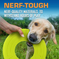 Nerf Dog Tire Flyer Dog Toy Gift Set - Green / 10 Inch - image 4