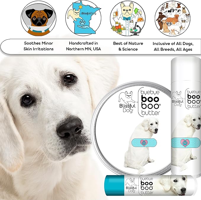 The Blissful Dog Kuvasz Boo Boo Butter, 4 Ounce