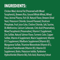 Greenies Feline Smartbites Skin & Fur Crunchy and Soft Natural Cat Treats, Salmon Flavor, 4.6 oz. Pack (Pack of 2)