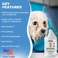 We Love Doodles Dog Shampoo Half Gallon, Cleans & Detangles - Lavender & Chamomile - image 2