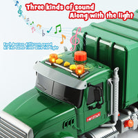 Dwi Dowellin Kid Trucks Toys for Boys Age 3-5 - garbage tuck - image 4