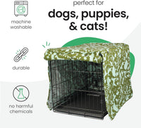 Molly Mutt Tan Dog Crate Cover, Non-Toxic & 100% Cotton - Amarillo By Morning / 42.0"L x 28.0"W x 31.0"H - image 3