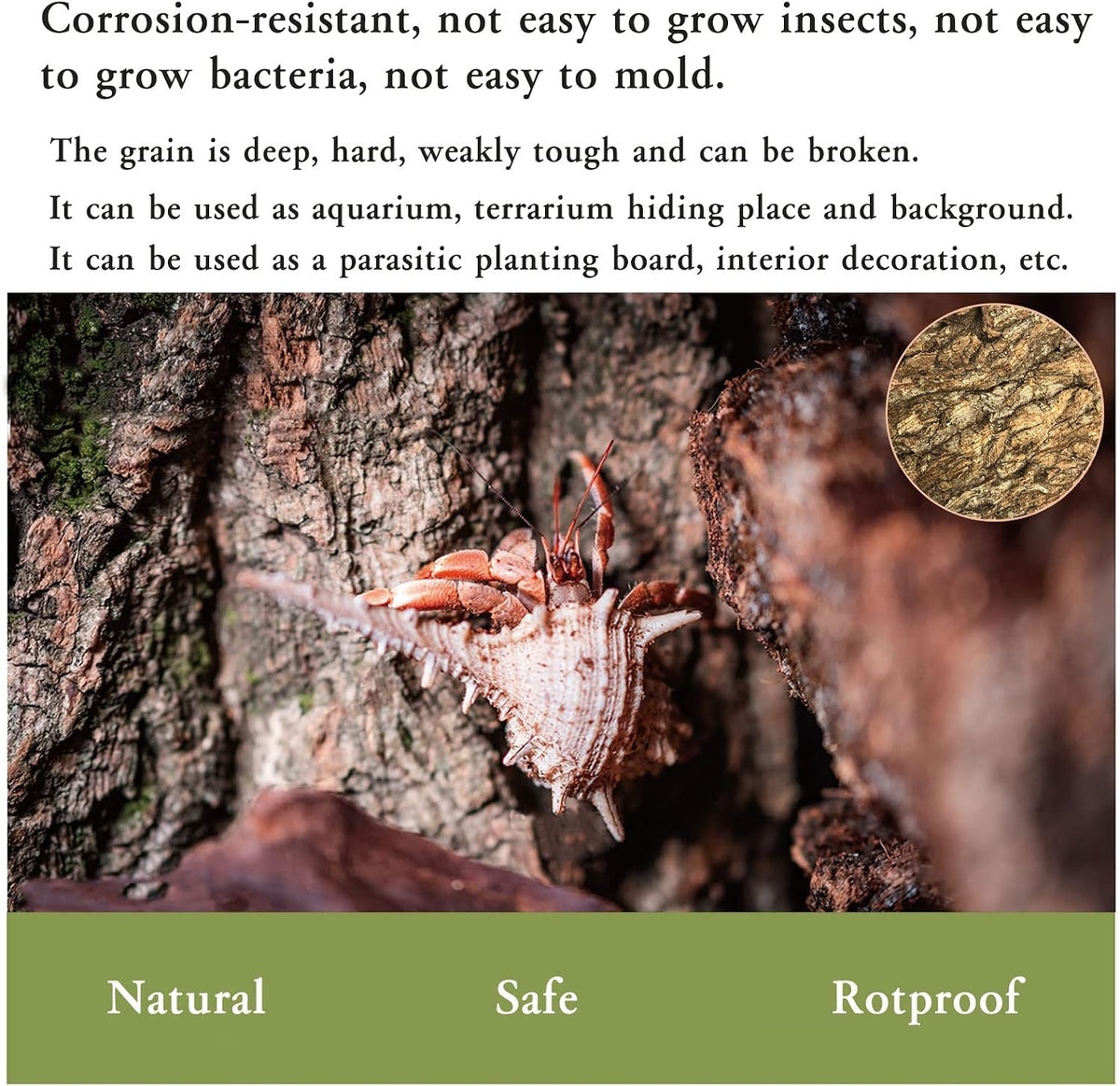 2PCS Cork Terrarium Background - 2Pcs-11.8”x7.9” - image 4