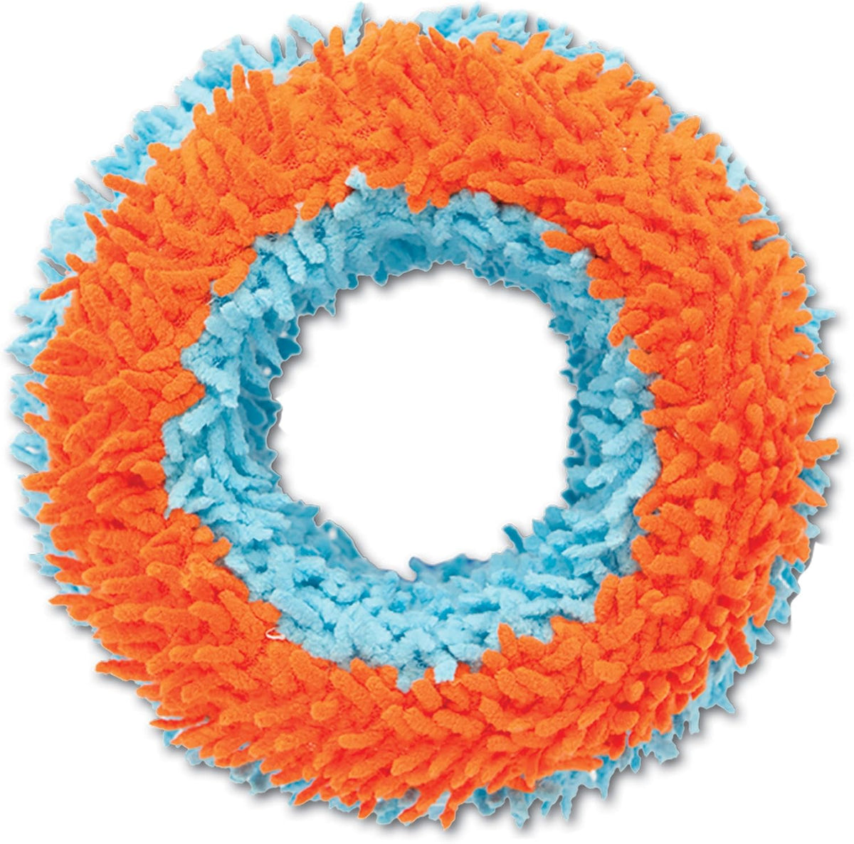 Chuckit! Indoor Fetch Ball Dog Toy, Orange and Blue - Orange & Blue Squirrel / 4.7 inches (1 Pack) - image 3