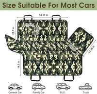 Waterproof Dog Car Seat Cover for Back Seat, Pet Hammock, L - Camouflage / Small,Standard - image 2