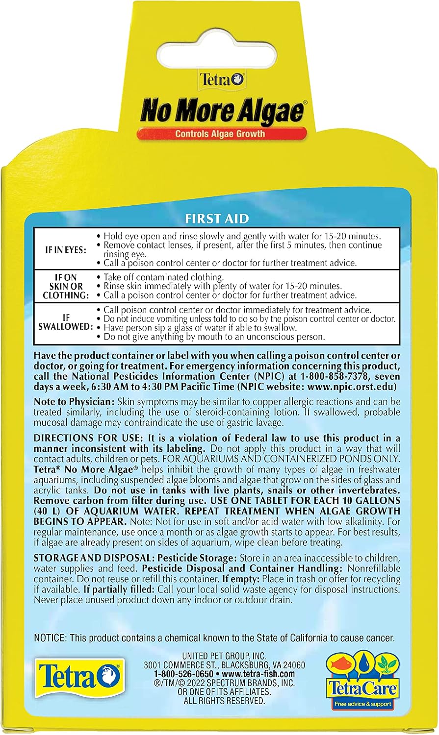 Tetra No More Algae Tablets for Aquariums - image 2