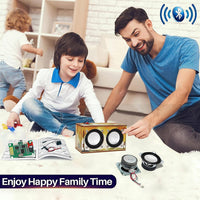 Teen Boy Gifts -DIY Bluetooth Speaker Kit -STEM Science Electronics - Printed Dual Speakers - image 4