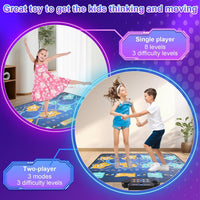 Dance Mat, Electronic Dance Mixer Rhythm Step PlayMat - 2player - image 2