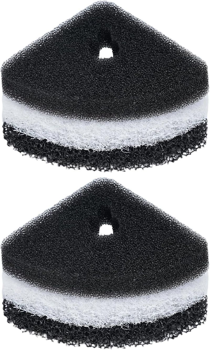 AQUANEAT Aquarium Air Driven Corner Sponge Filter - Replacement sponge