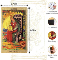 EGCUQ 78 Tarot Cards with Guide Book, Rider Waite Tarot Deck - image 4