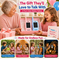 Video Walkie Talkies for Kids - Pink-Blue - image 2