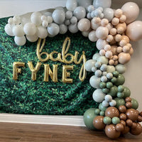Sage Green Brown Balloons - Blue Green Brown - image 4