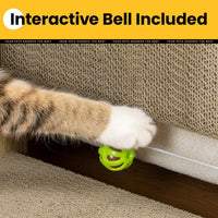 Conlun Cardboard L Shape Cat Scratcher 22" – Essentials for Cats - 22"(2 Pack) - image 4