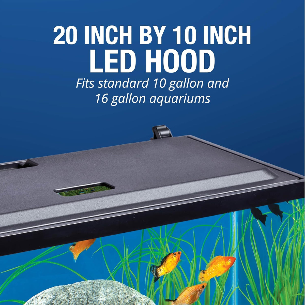 Tetra LED Aquarium Hood 20 in x 10 in - 20 Inch - image 4