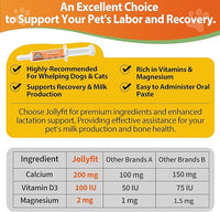Oral Calcium for Whelping Dogs & Cats, Fast-Absorbing Calcium for Dogs, Supports Whelping Labor and Milk Production, Enhances Colostrum for Puppies, Daily Calcium Supplement for Pets - 1 oz