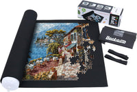 Becko US 1500 Piece Jigsaw Puzzle Mat Roll Up with Drawstring Storage - 1500 piece