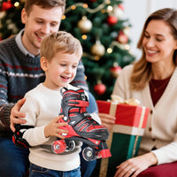 SULIFEEL Adjustable Kids Roller Skates, Light up Wheels – Fun for Kids & Family - A Spider Red / Medium - Big Kid - image 3