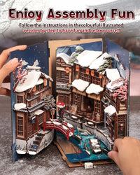 Cutefun Book Nook Kit for Adults - Kyoto Snow Whisper - image 4