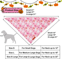 ADOGGYGO Pink Halloween Dog Bandanas Girl - Large / Halloween - image 4