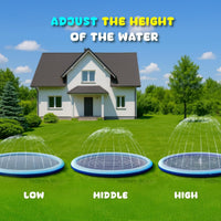 COMMOUDS 67 inch non-slip splash pad sprinkler for kids and dogs - view 11