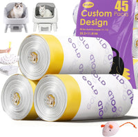180 Count Automatic Cat Litter Bags for Pet Pivot 11/12 – Daily Care for Cats - 1 Count (Pack of 45)