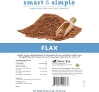 Senior Support SmartPak | Prebiotics and Probiotics | Turmeric Supplement | Flax Seed for Skin & Coat Health | Antioxidant Support for Senior Horses | 28 Days Supply