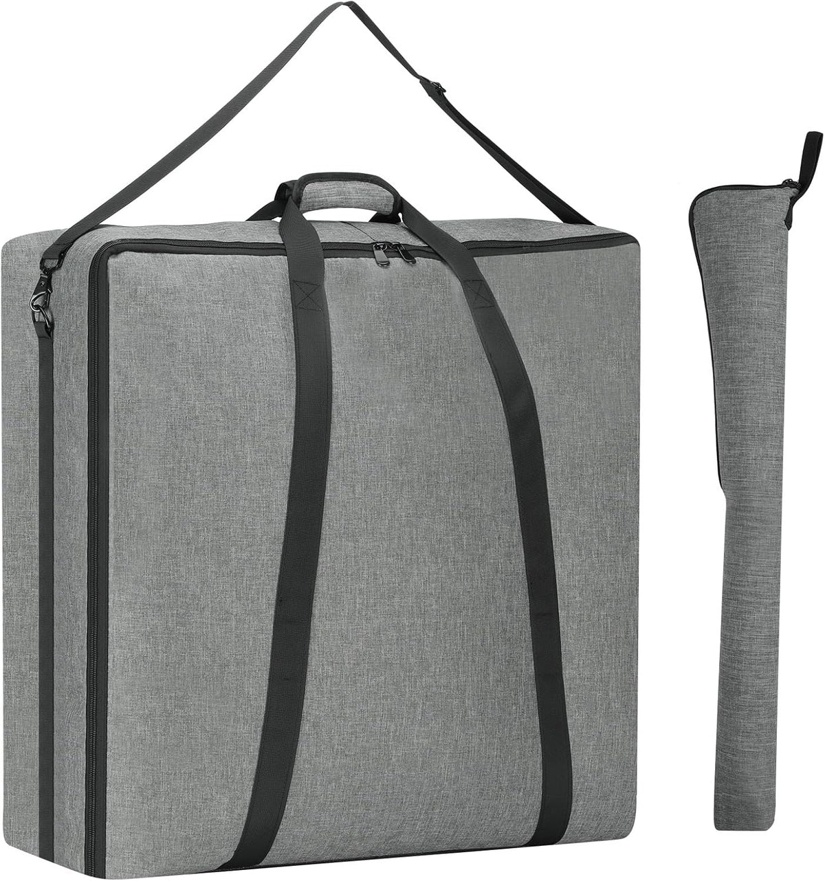 24" Dog Fence Storage Bag for Camping & RV Trips Comfortable Carry – Essentials for Dogs - Grey / 25"×7"×25"