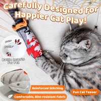 Catnip Toy [2000mg Premium Catnip] - Sword Style - image 4