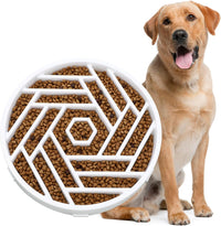 WHIPPY Slow Feeder Dog Bowl - white