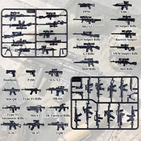 HIMIRICH black military weapons pack accessories for mini figures - view 14