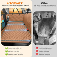 URPOWER Back Seat Extender for Dogs - Tan / M - Cars / Full Size SUVs - image 3