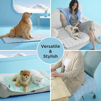 Bedsure ArcticMax Cooling Mat for Large Dogs - Baby Blue / 24"L x 18"W - image 2