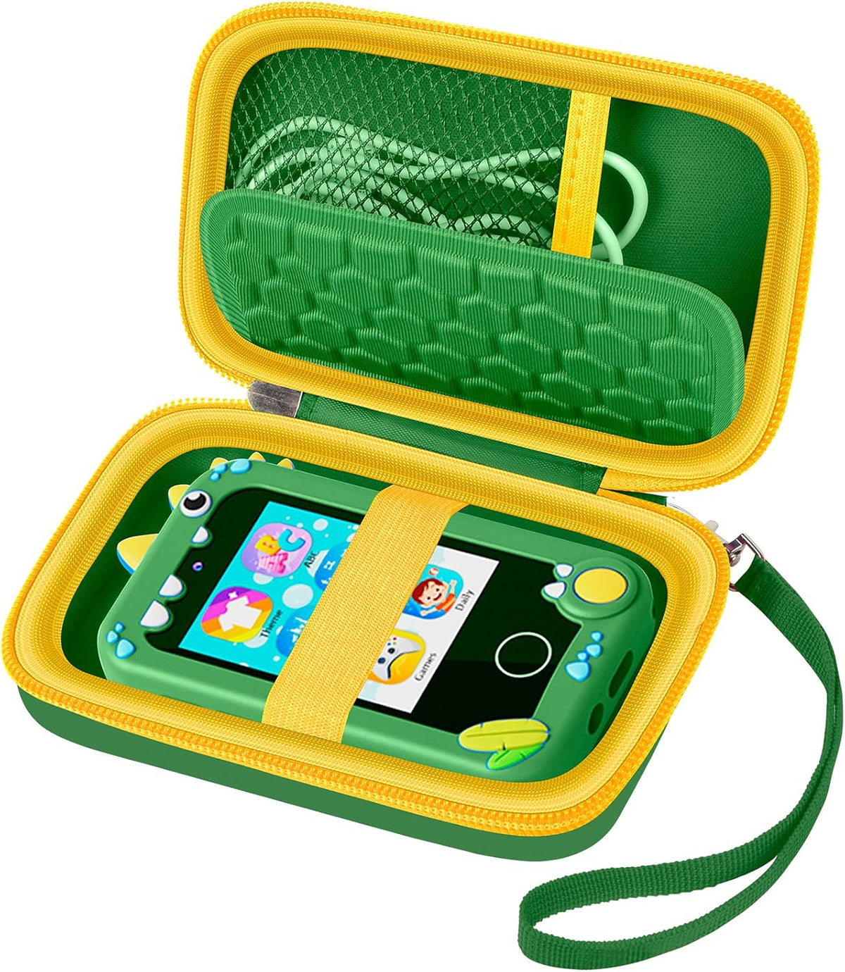 ALKOO kids smartphone case, zip carrying box for kids toy phones and learning cameras - view 3