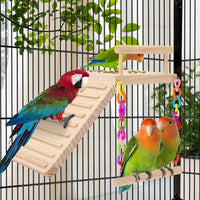 Kyouki Bird Perch Bird Cage Accessories Platform Swing - image 2