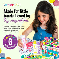 Do A Dot Art! Markers 6-Pack Rainbow Washable Paint Markers – Fun for Kids & Family - Brilliant / 6 - image 3