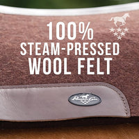 Professional's Choice 100% Steam-Pressed Wool Felt Saddle pad