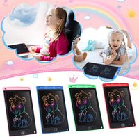 Tinlade 12 Pack LCD Writing Tablet for Kids - Pink, Green, Red, Blue / 8.5 Inch - image 4