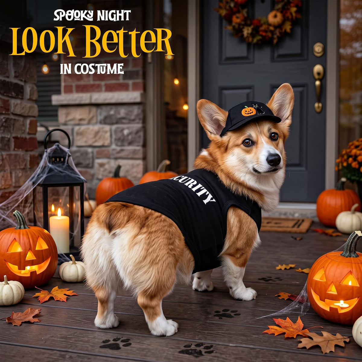 Parisian Pet Dog Halloween Costume - Security / Small - image 3