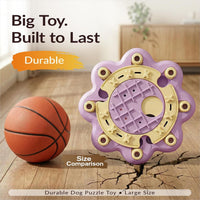 KADTC L Size 3 Levels, Dog Puzzle Toy - Pink / Bloom - image 4