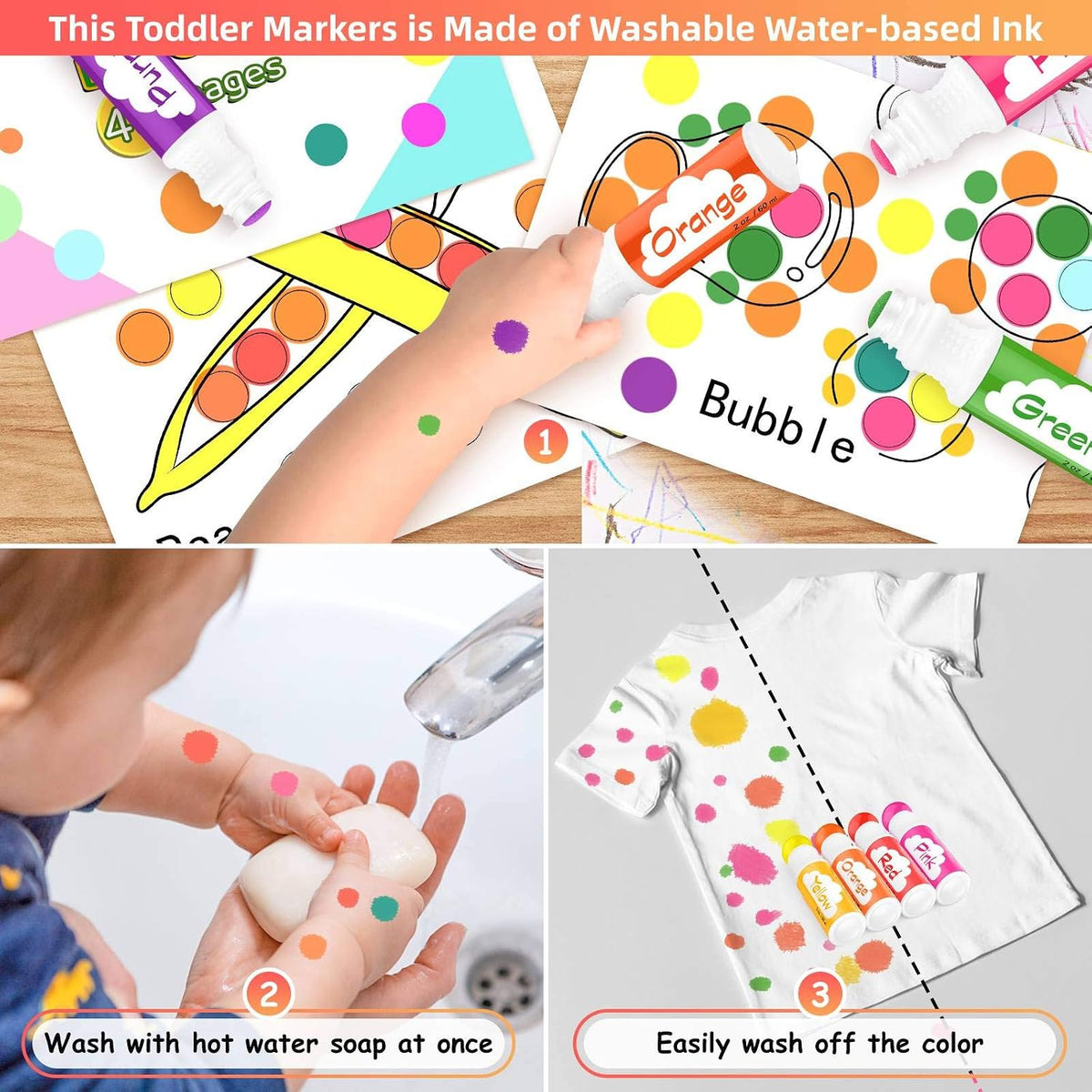 Dot Markers for Toddlers Kids - 10 - image 3