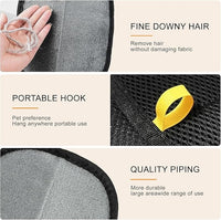 2 pcs Electrostatic Gloves Pet Hair Removal, 2025 Pet Hair Remover Glove,Cat Grooming Gloves,Reusable Pet Hair Remover Tool for Clothing, Couch, Carpet, Car Seat (2 pcs)