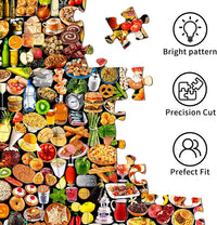 Funny Dog Pizza Jigsaw Puzzles, Food Kitchen - Monta Food - image 4