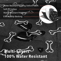 SUV Cargo Liner for Dogs - Trunk Cover for SUV with Bumper Flap Protector – Essentials for Dogs - Bone / Standard: 55" x 91" - image 4