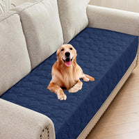 ZNSAYOTX Ultimate Cozy Blankets 100% Waterproof Sofa Mat Blanket - Navy Blue / 30x70 Inch