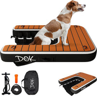 DOK Dog-DOK Inflatable Dock Platform: Safe & Easy Water Access - Mini (30 lbs) / Dog-DOK