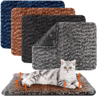 Drydiet 4 Pack Self Warming Cat Mat for Pets - 16 x 20 Inch / Mix / Solid