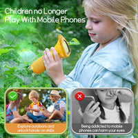 WINWEND Kids Microscope Pocket Microscope 1000X Portable Microscope - Orange - image 2
